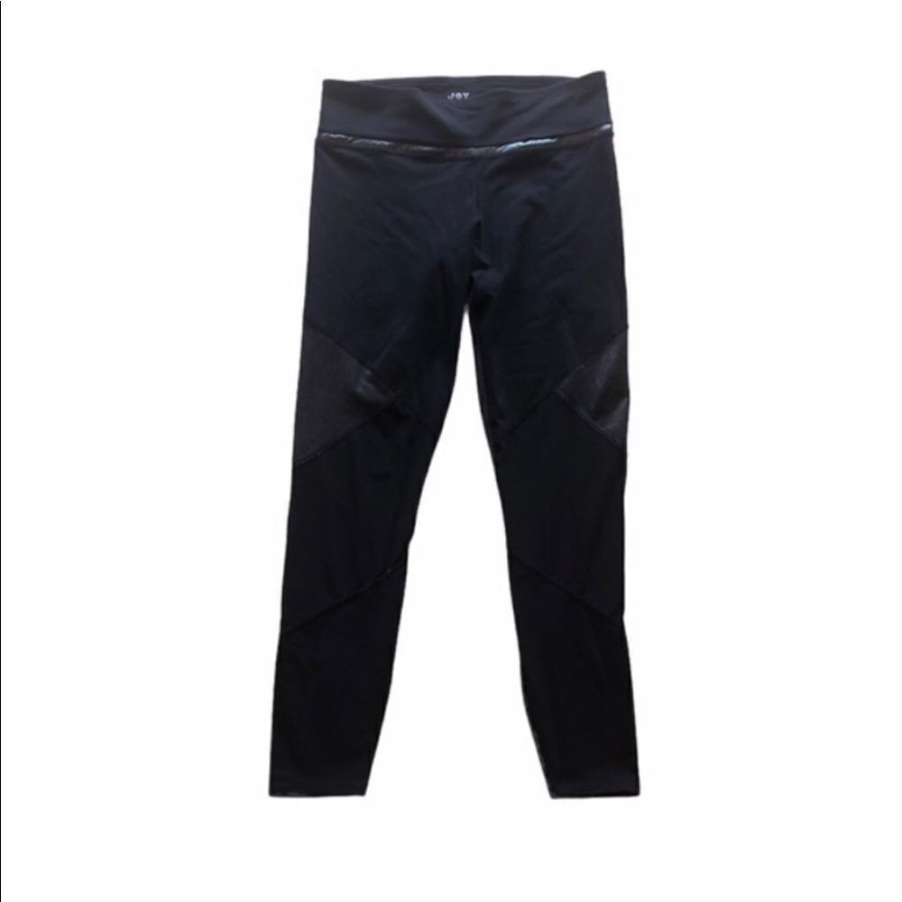 Women’s Joy Lab Black and Silver Leggings